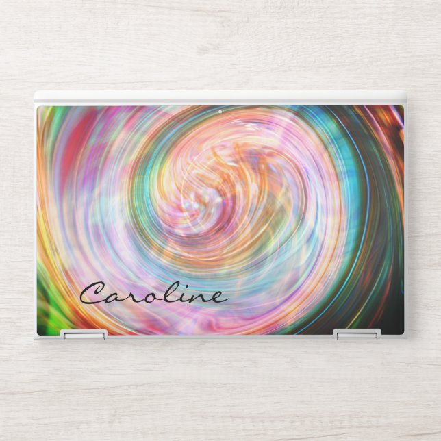 Classy Rose Faux Shell HP Laptop Skin (Front)