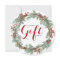 Classy Round Holiday Gift Certificates