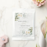 Classy Rustic White Greenery Floral Bunch Wedding Margarita Drink Mix<br><div class="desc">If you need any further customisation please feel free to message me on yellowfebstudio@gmail.com.</div>
