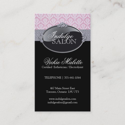 Classy Salon and Spa Business Cards