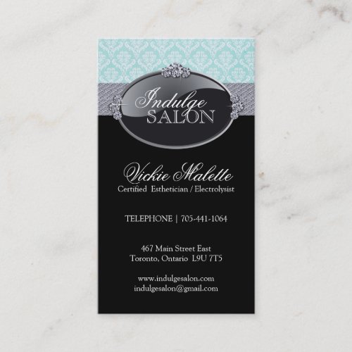 Classy Salon and Spa Business Cards