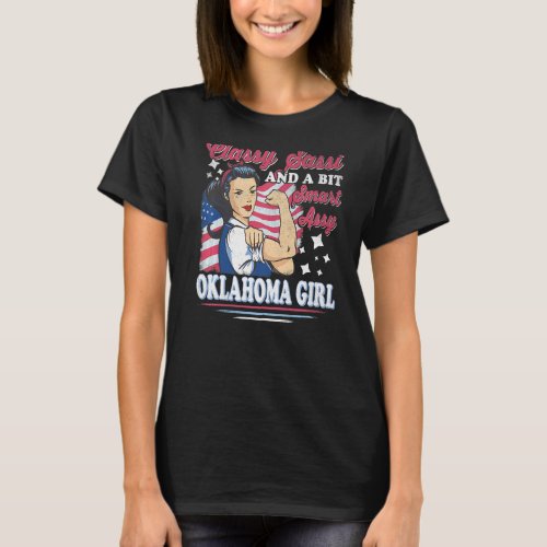 Classy Sassi And A Bit Smart Assi Oklahoma Girl Pr T_Shirt