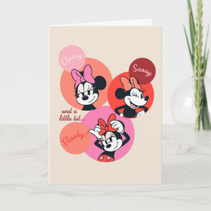 Classy Sassy and a Little Bit Flashy Minnie Card
