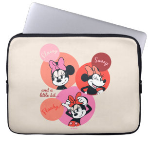Classy Sassy and a Little Bit Flashy Minnie Laptop Sleeve