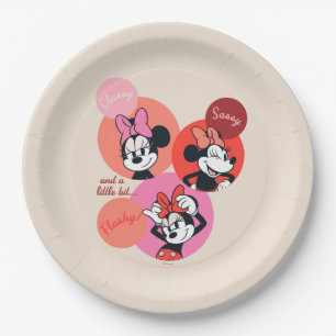 Classy Sassy and a Little Bit Flashy Minnie Paper Plates