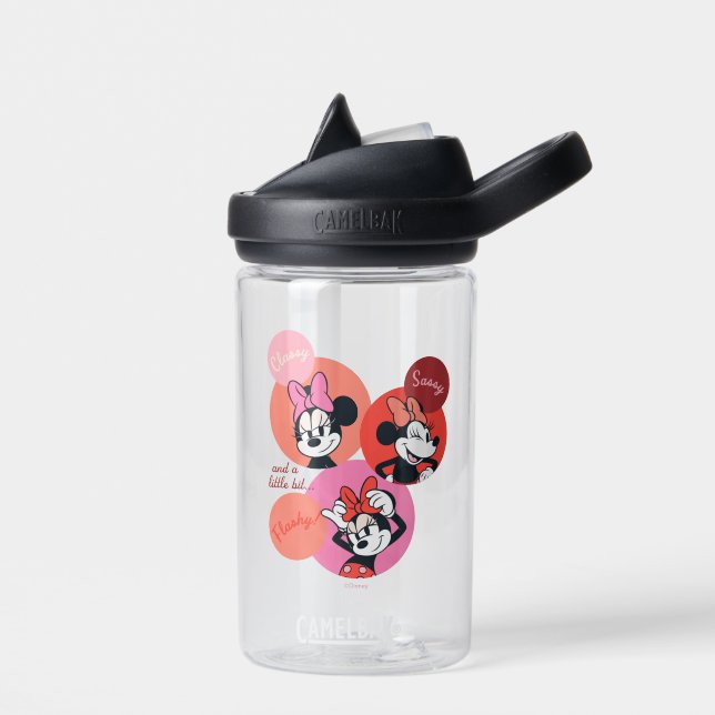 Classy Sassy and a Little Bit Flashy Minnie Water Bottle (Left)