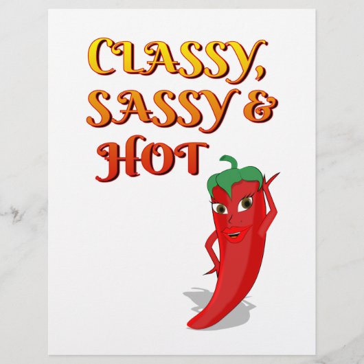 Classy Sassy And Hot Pepper Diva (Front)