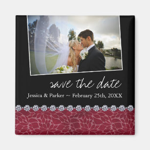 Classy Save the Date Magnet