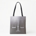 Classy Scales of Justice | Graphic Metallic