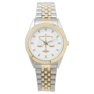 Classy Scales of Justice   Law Best Gifts Watch