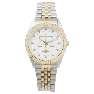 Classy Scales of Justice | Law Best Gifts Watch