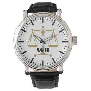 Classy Scales of Justice   Law Best Gifts Watch