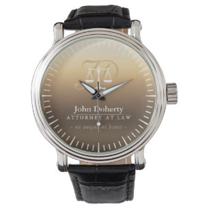 Classy Scales of Justice   Lawyer Best Watch