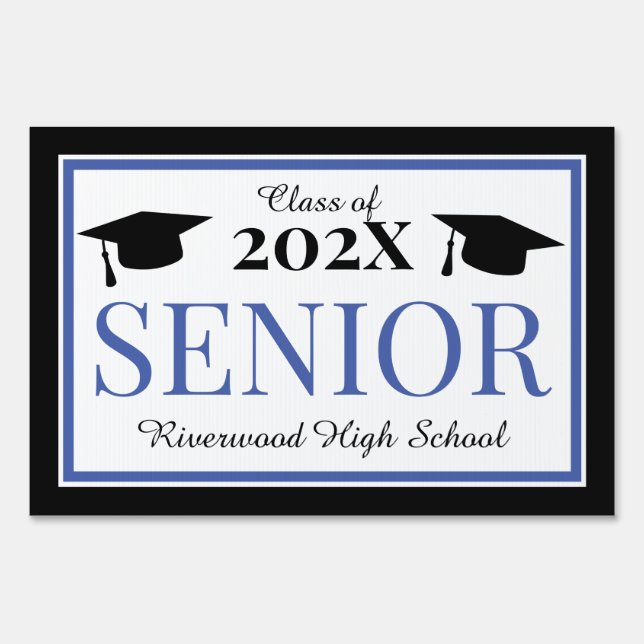 Classy Senior Graduation 2020 Sign (Front)