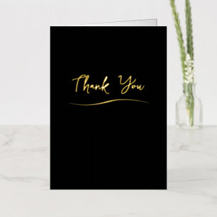 Classy Simple Business Thank You Cards