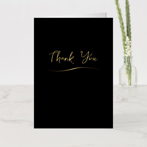 Classy Simple Business Thank You Cards