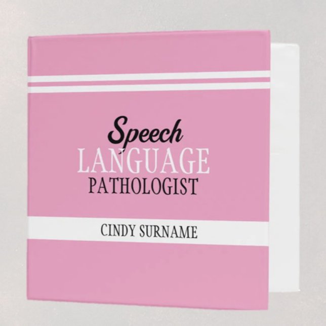 Classy, SLP custom 3 Ring Binder (Creator Uploaded)