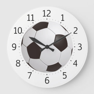 Classy Soccer Ball | Cool Gifts Large Clock