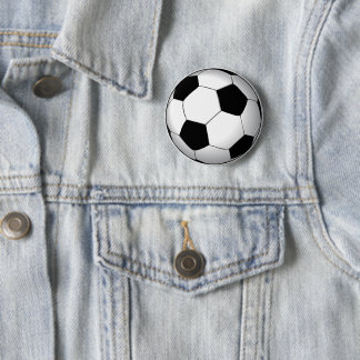 Classy Soccer Ball | Sport Gifts Pinback Button