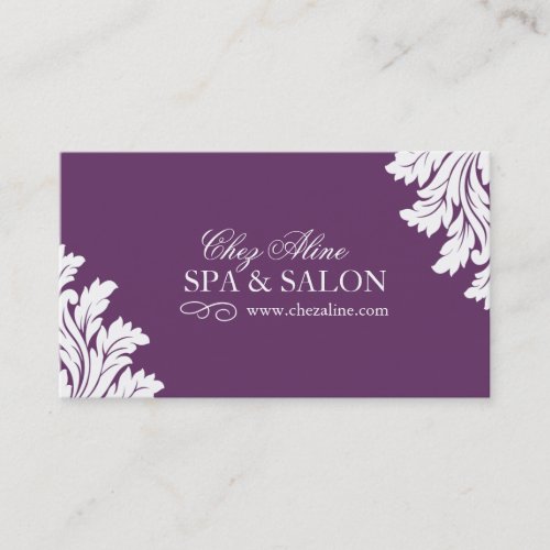 Classy Spa and Salon Business Card