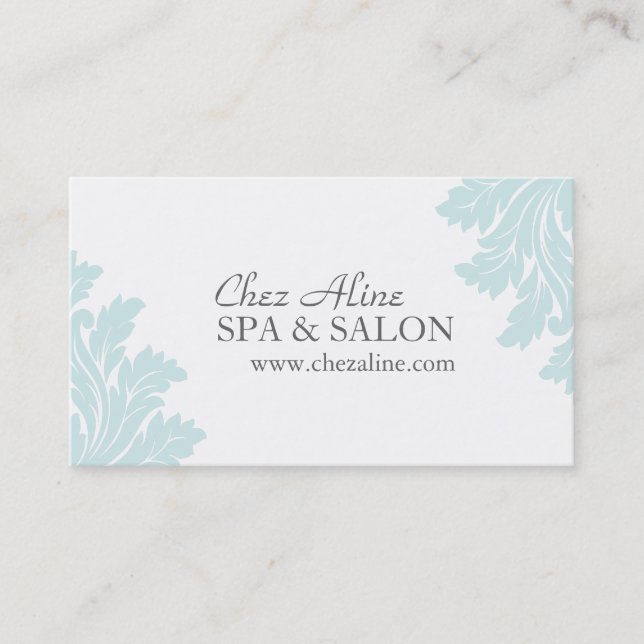 Classy Spa and Salon Business Card (Front)