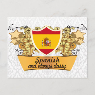 Classy Spanish Postcard
