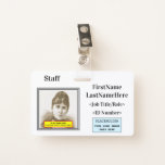 [ Thumbnail: Classy Staff Member IDentification Badge ]