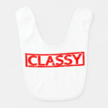 Classy Stamp Baby Bib