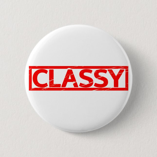 Classy Stamp Button (Front)