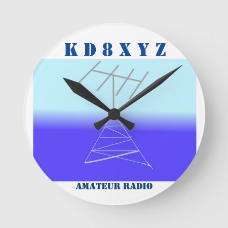 Classy Station Clock For Amateur Radio