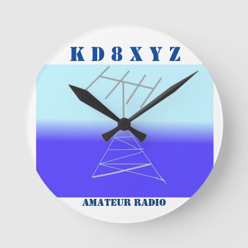 Classy station clock for amateur Radio