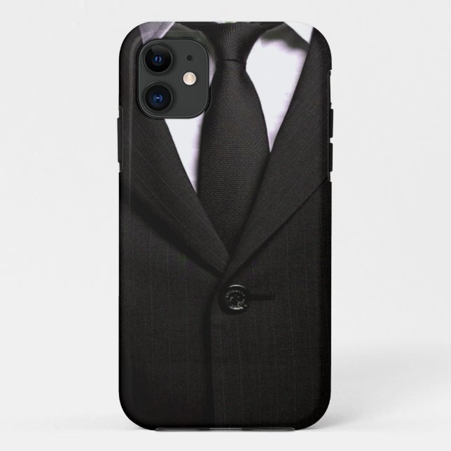 Classy Suit and Black Tie Case-Mate iPhone Case (Back)