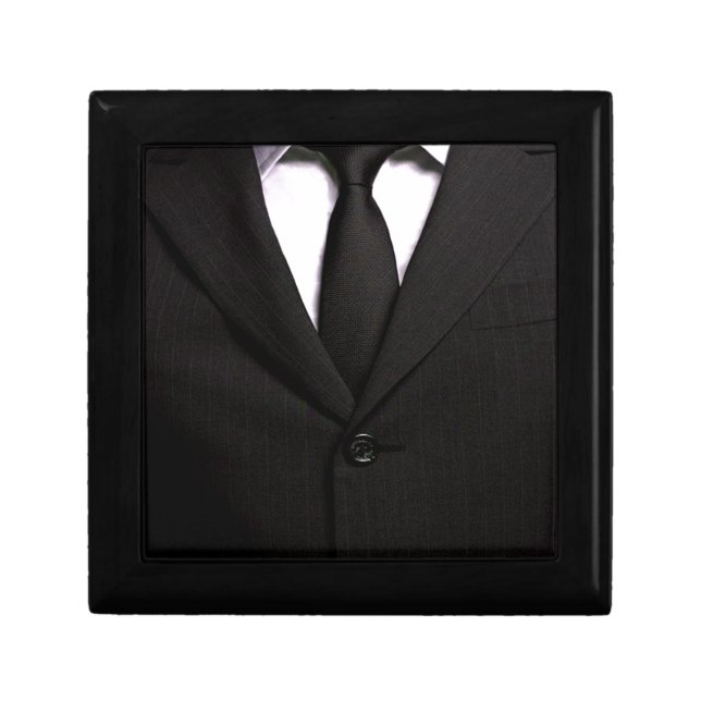 Classy Suit and Black Tie Gift Box (Front)