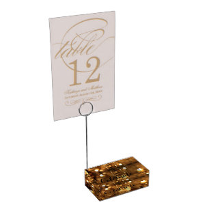 Classy Table Card Holder by RoseWrites