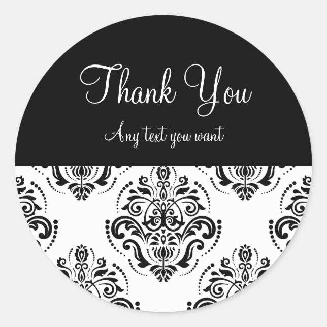 Classy Thank You Labels (Front)
