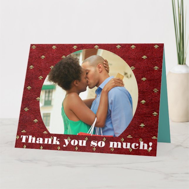 Classy Thanks Card (Front)