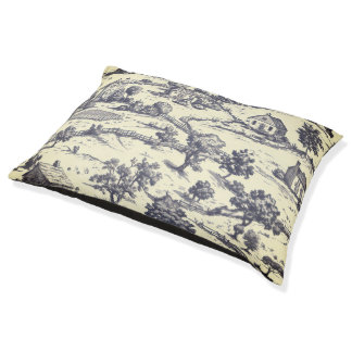 Classy Toile On The Farm Pet Bed