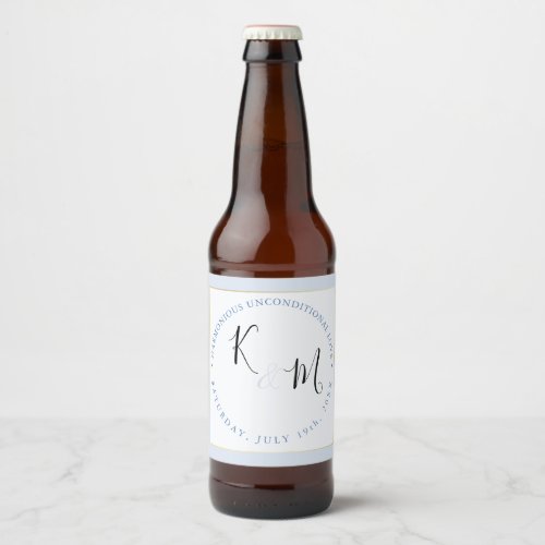 Classy Trendsetting Elegant Minimalist Modern  Beer Bottle Label