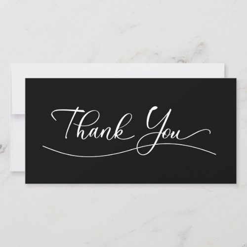Classy Trendy Editable Business Thank You Cards 