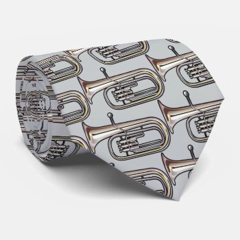 Classy Tuba Music Gift Necktie by madconductor at Zazzle