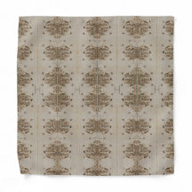 Classy Turkish Taupe Clipper Ships Bandana