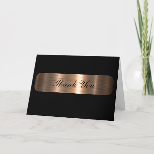 Classy Upscale Elegant Budget Thank You Cards