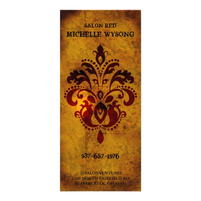 Classy Upscale Modern Business Price Card (Front)