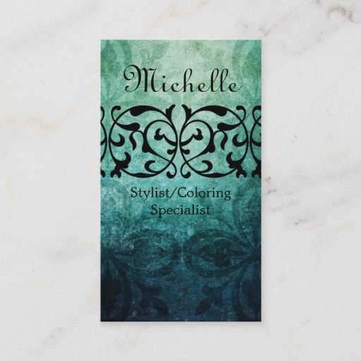 Customizable Classy Upscale Salon Boutique Business Cards