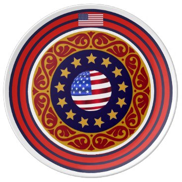 Classy USA Porcelain Plates Classy USA Porcelain Plates