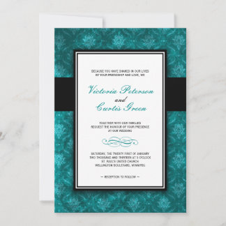 Classy Velvet Wedding Invitations