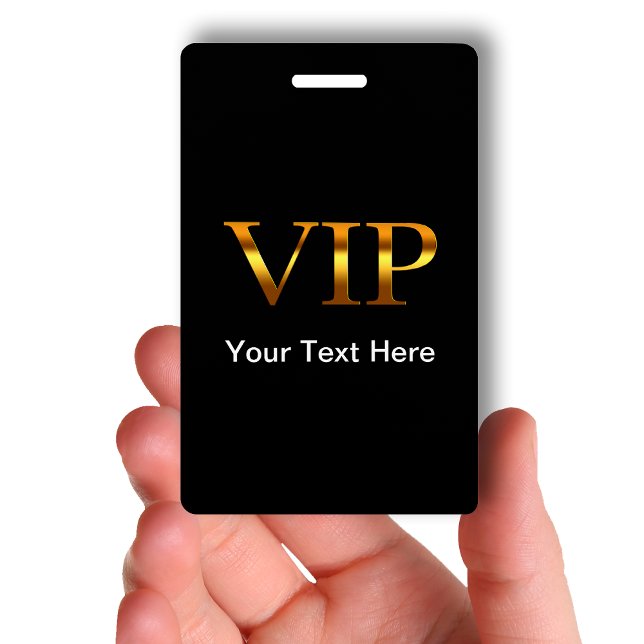 Classy VIP Visitor Badge (Creator Uploaded)