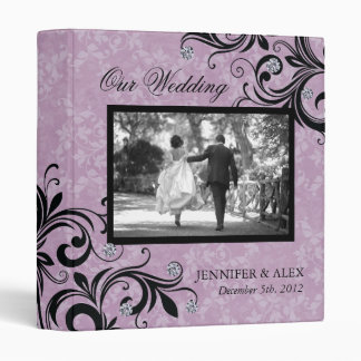 Classy Wedding Album 3 Ring Binder