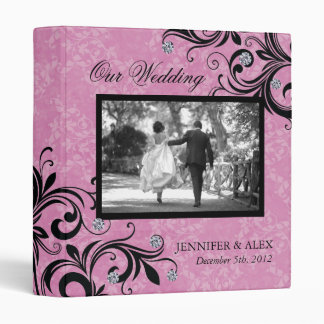 Classy Wedding Album 3 Ring Binder