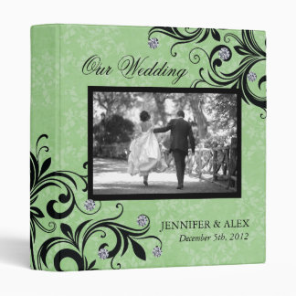 Classy Wedding Album 3 Ring Binder